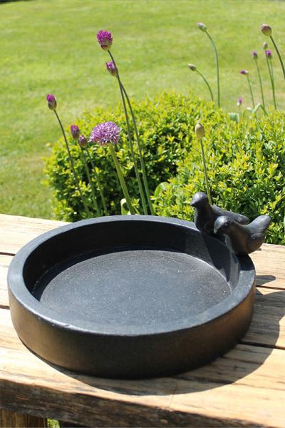 Vogelschaal rond